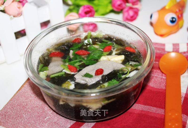 紫菜蛋花汤，一道美味佳肴的图片与故事
