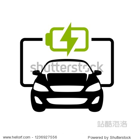 车电池图标，揭示现代汽车的核心动力之源