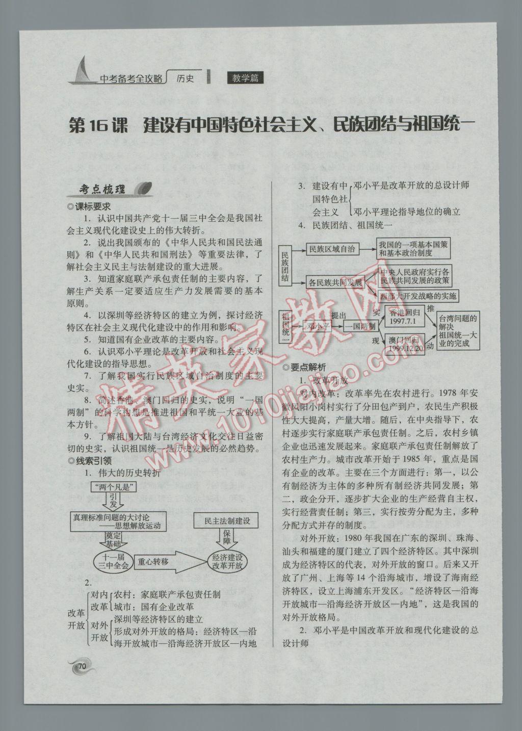 中考历史一本通，深度解读与备考策略（以2014年为例）