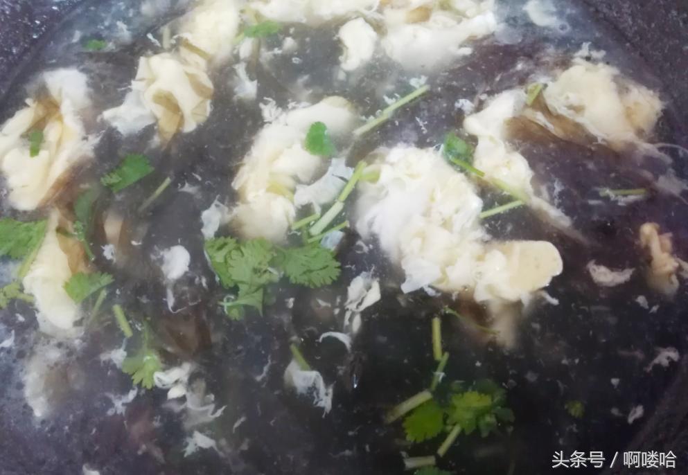 紫菜蛋花汤，美味搭配的艺术