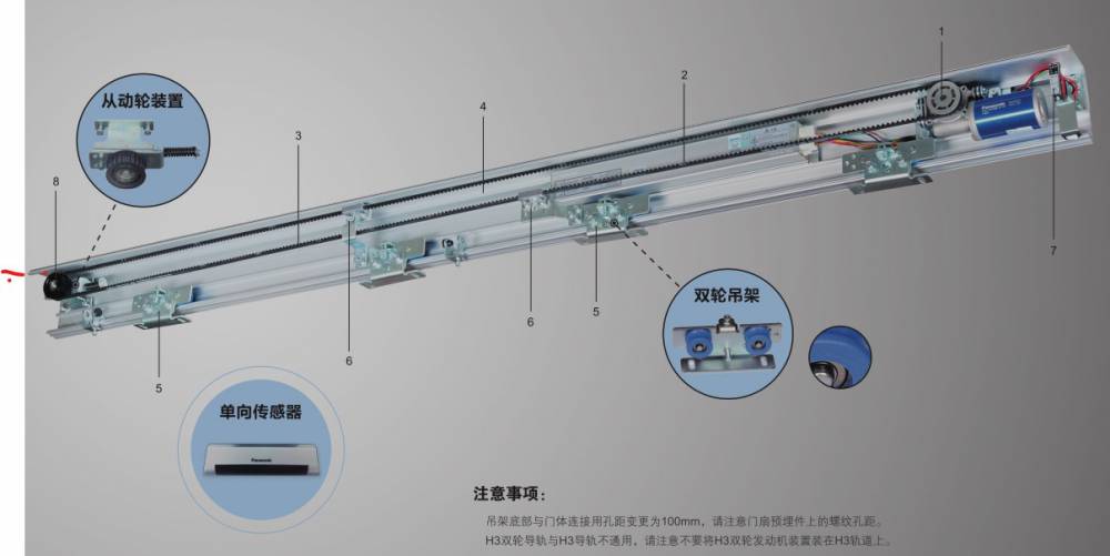 松下玻璃自动门皮带，技术革新与智能应用的典范